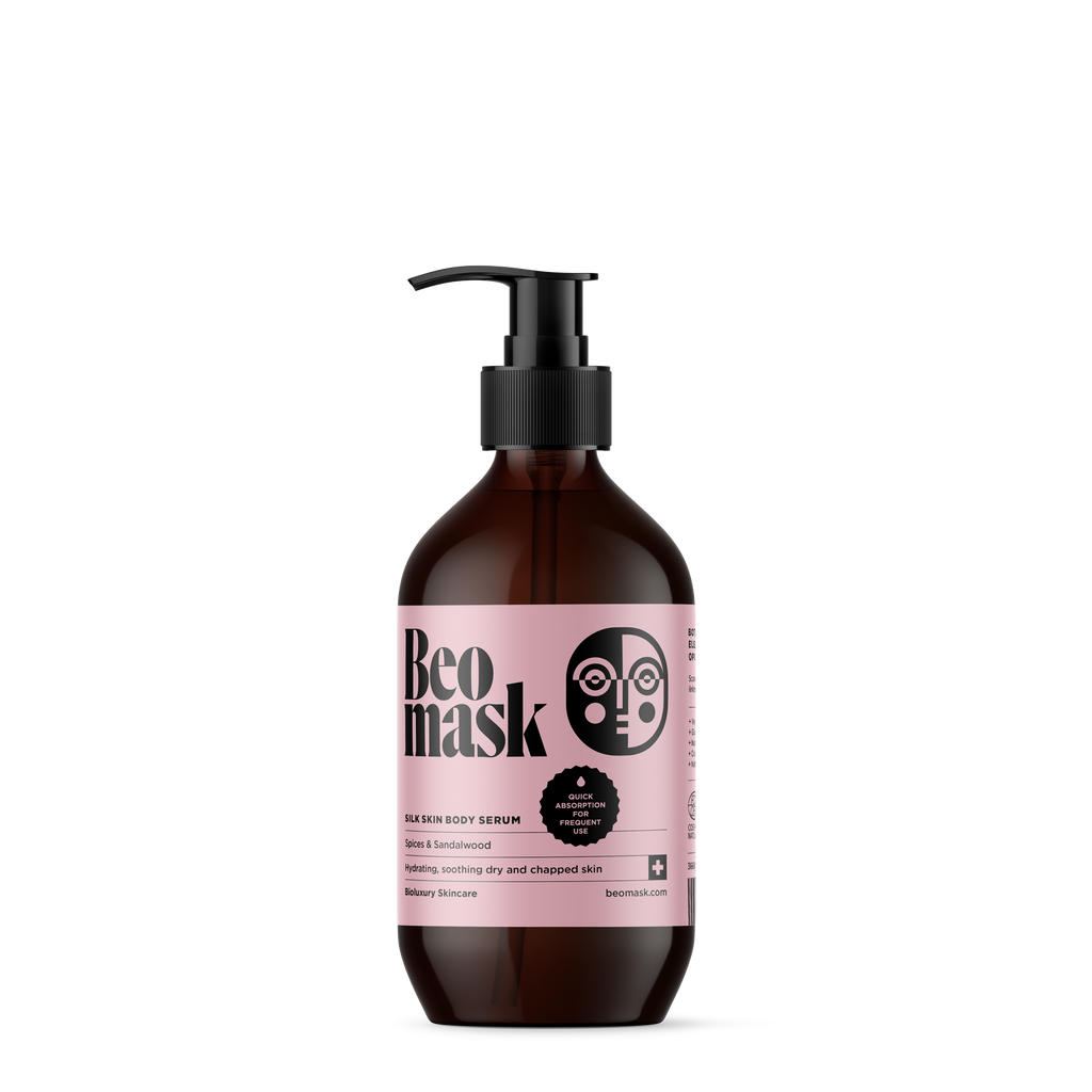 Silk Skin Body Serum, Spices & Sandalwood, 270ml